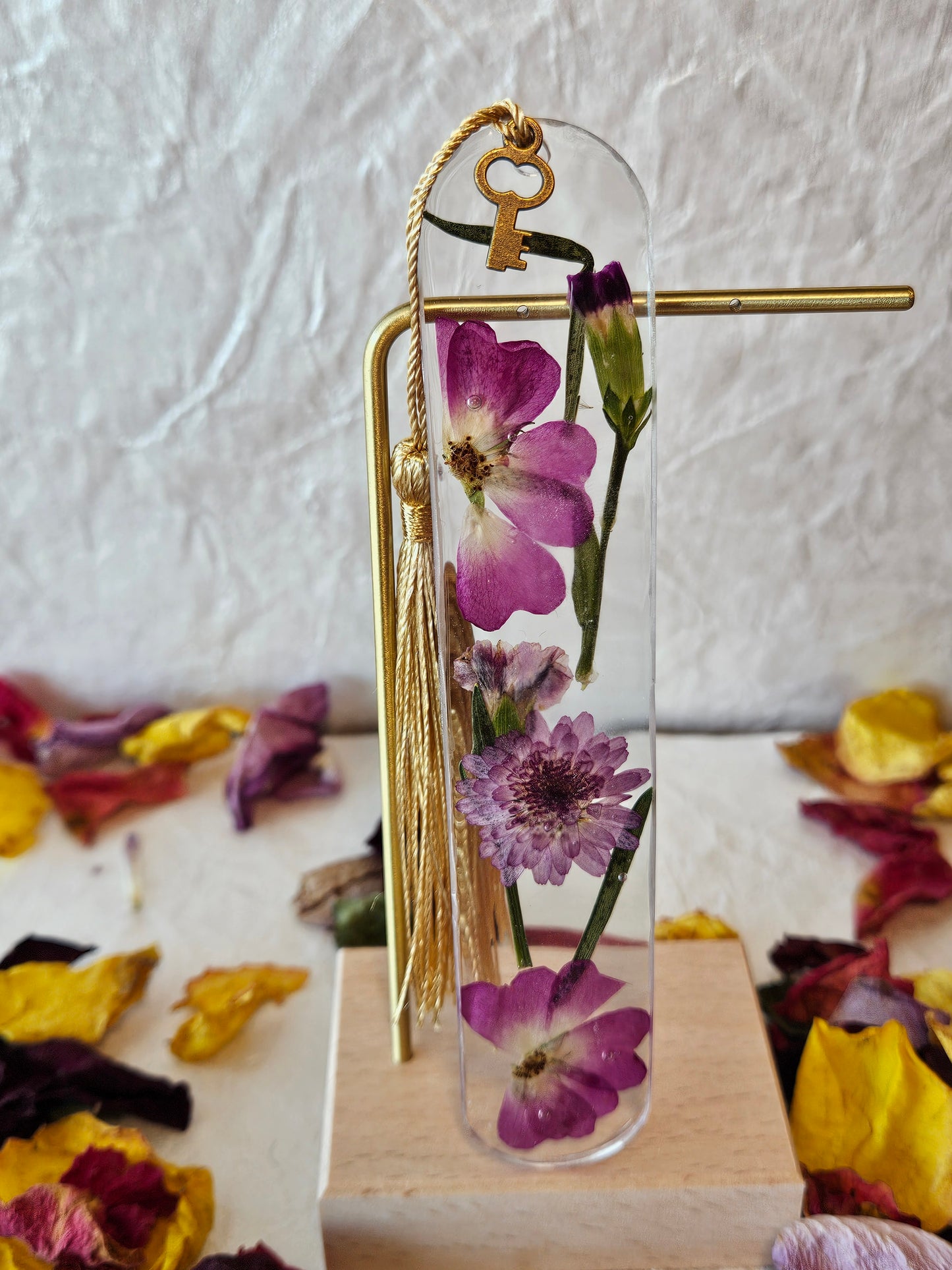 Pressed Flower Bookmark - 12