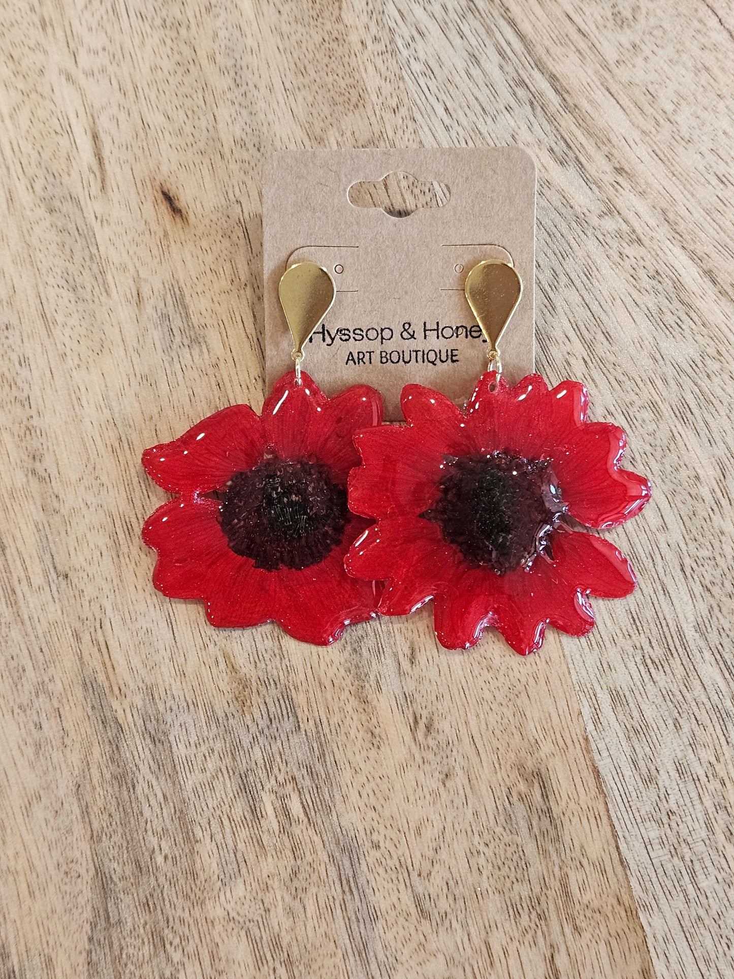Pressed Flower Earrings - 5