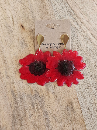 Pressed Flower Earrings - 5