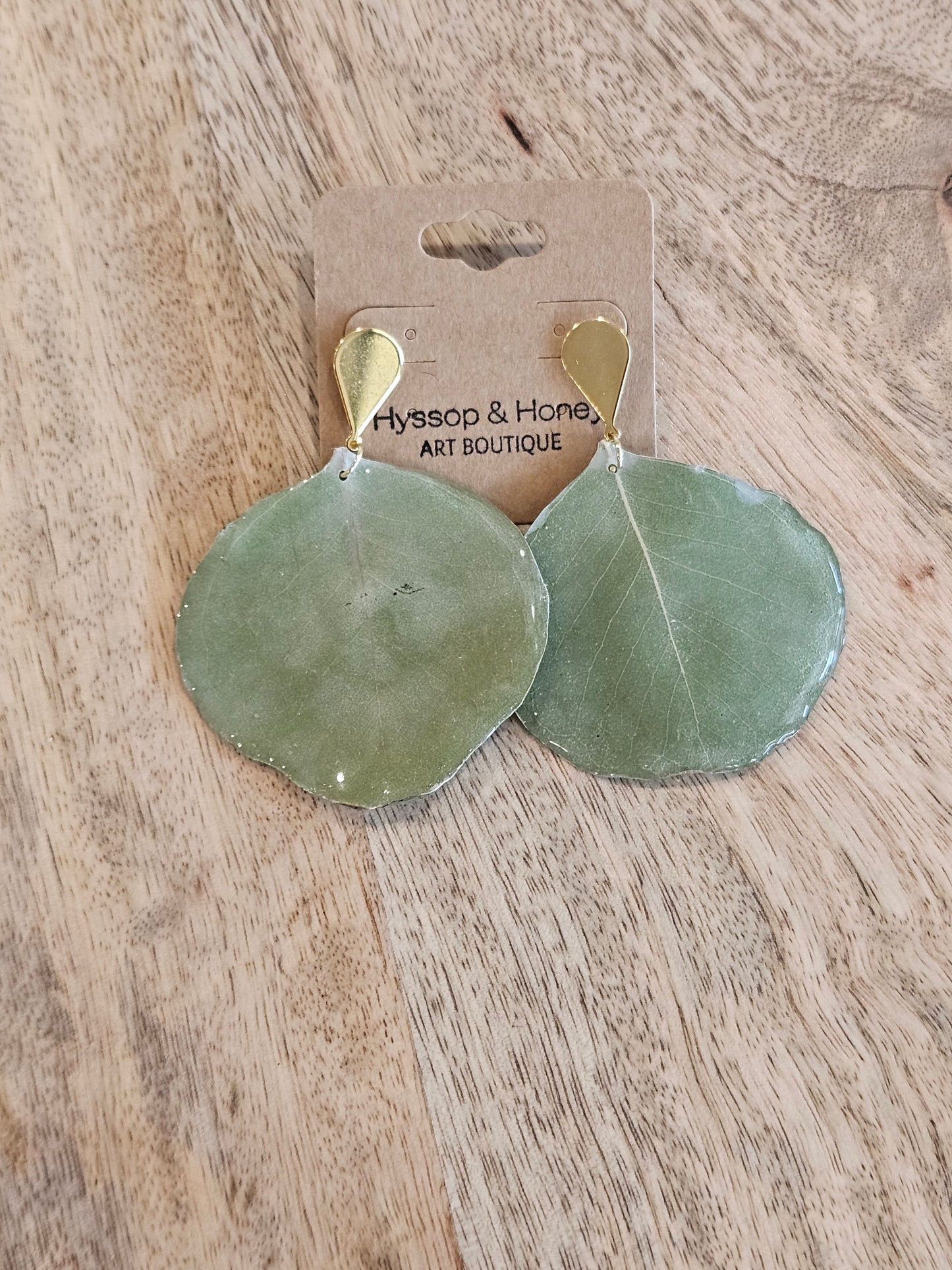 Pressed Flower Earrings - 2