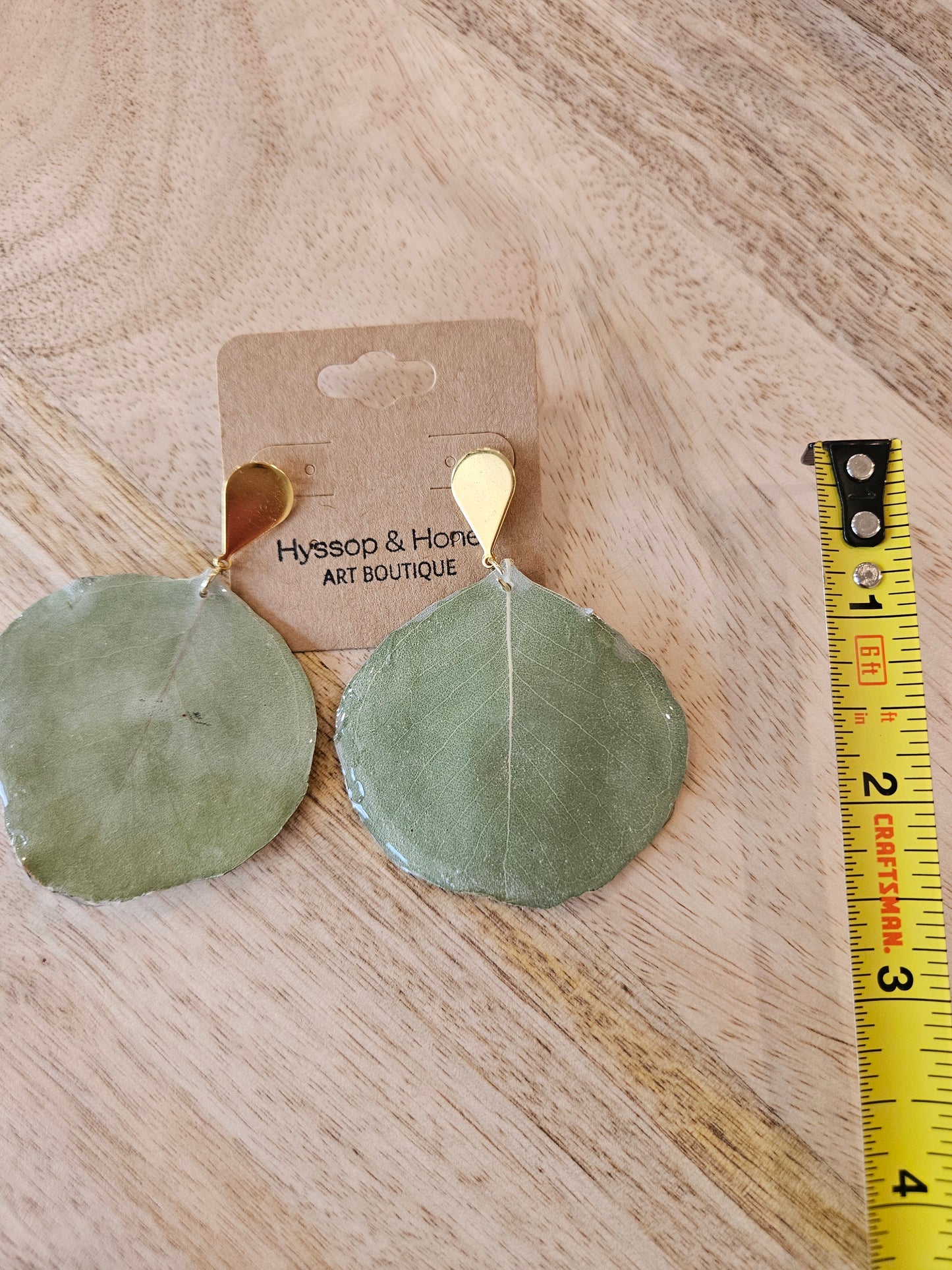 Pressed Flower Earrings - 2