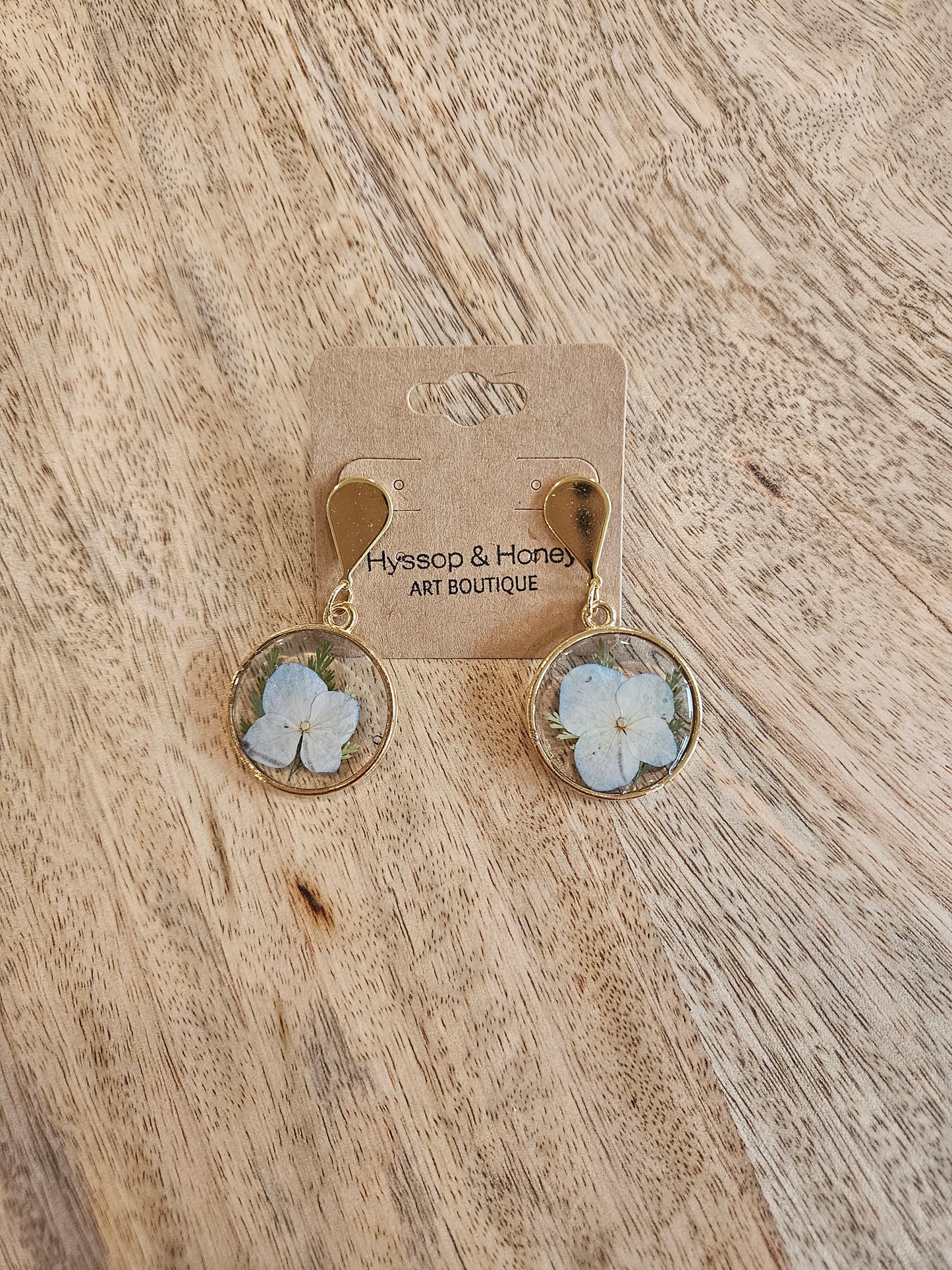 Pressed Flower Earrings - 14