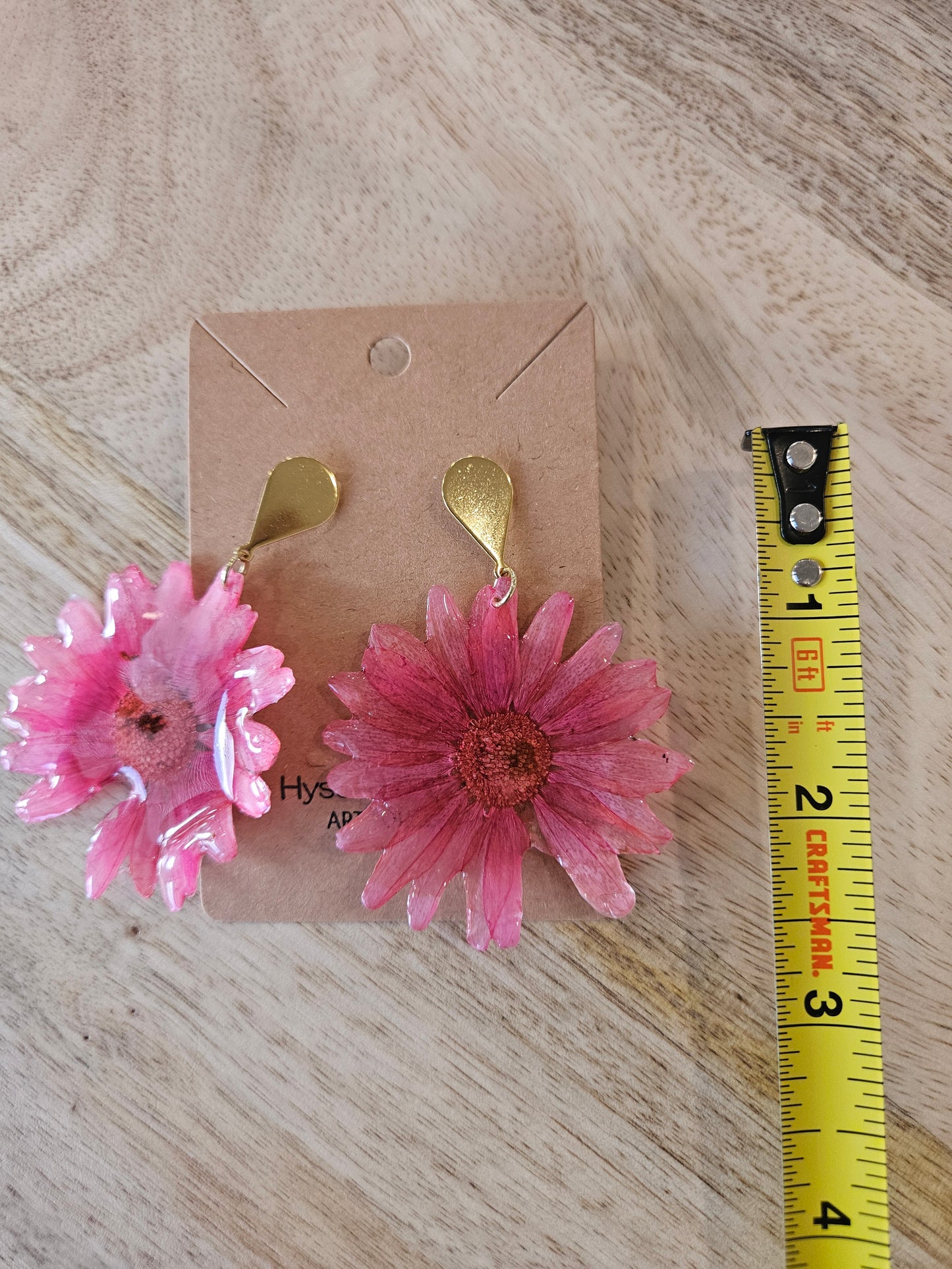 Pressed Flower Earrings - 8