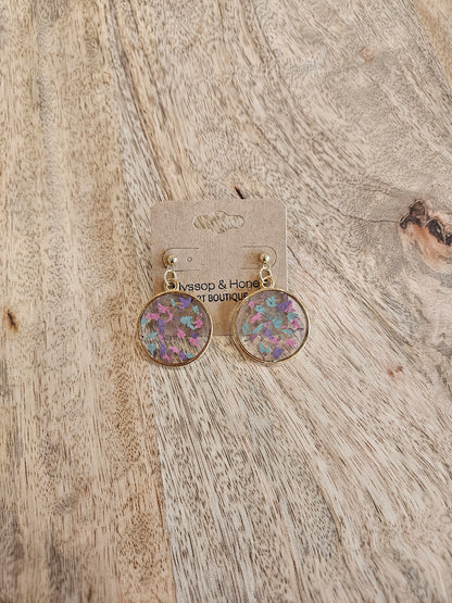 Pressed Flower Earrings - 17