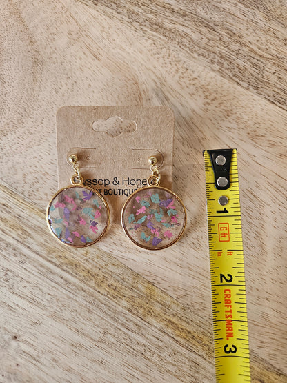 Pressed Flower Earrings - 17