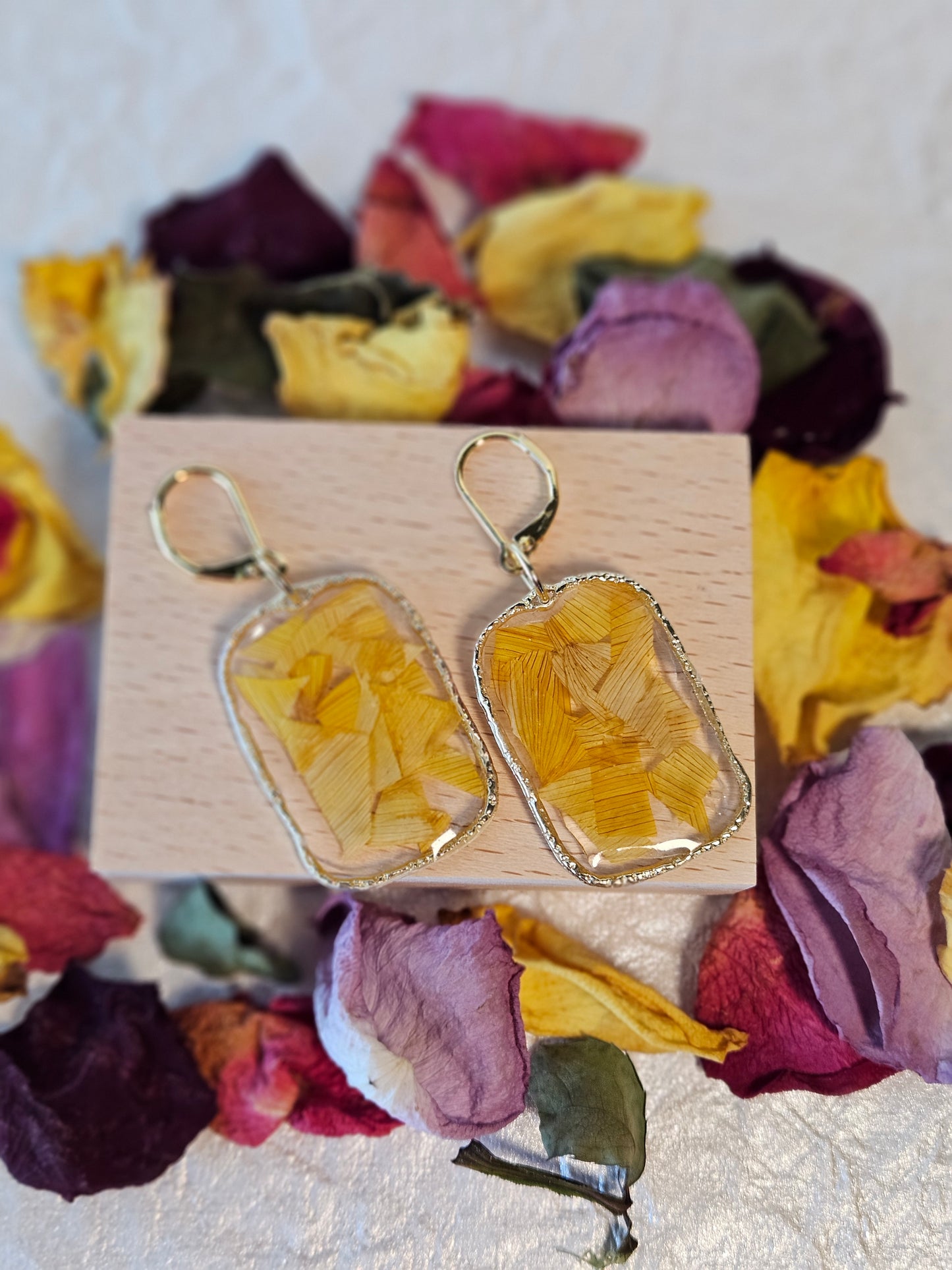 Pressed Flower Earrings - 6