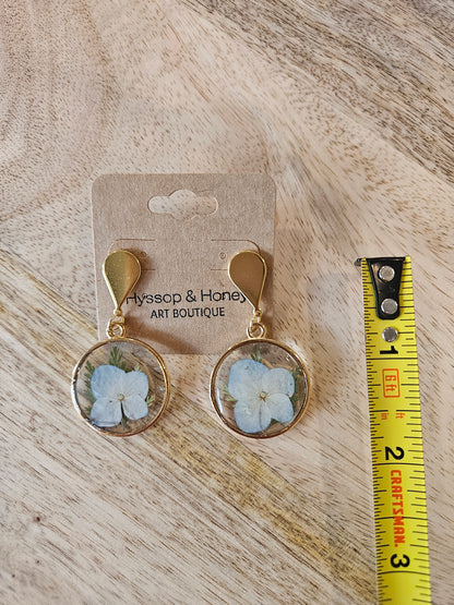 Pressed Flower Earrings - 14