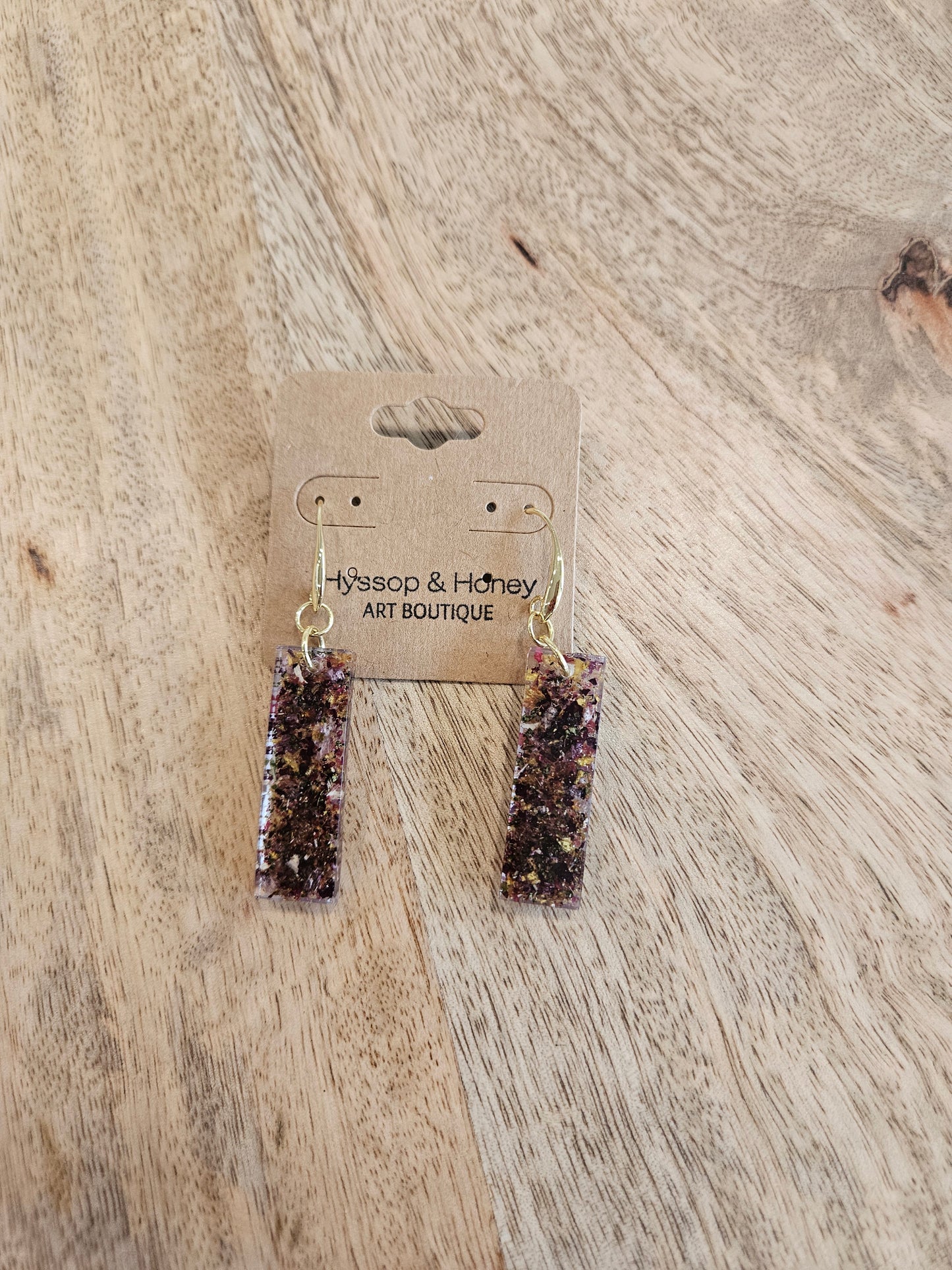Pressed Flower Earrings - 12