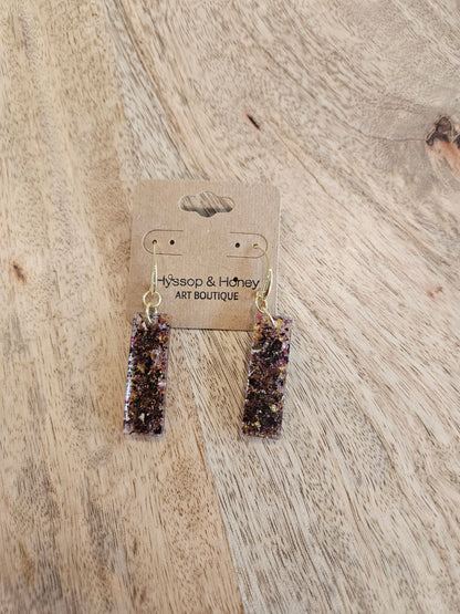 Pressed Flower Earrings - 12