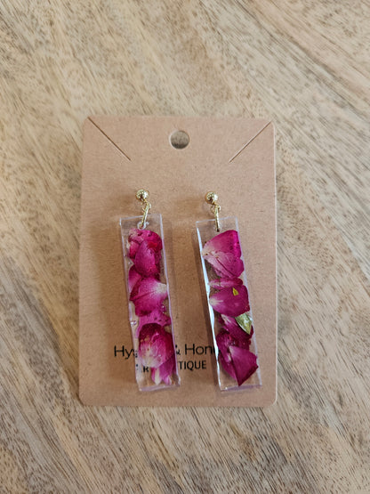 Pressed Flower Earrings - 16