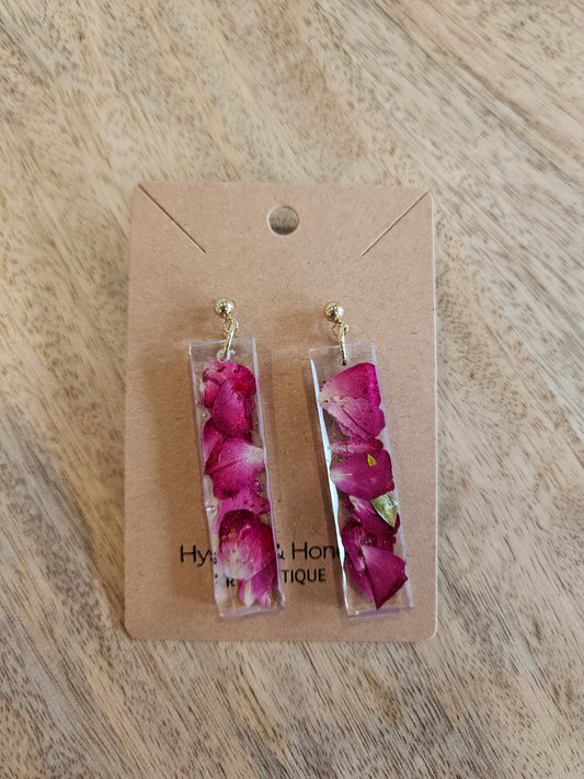 Pressed Flower Earrings - 16