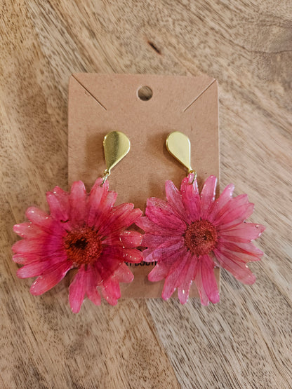 Pressed Flower Earrings - 8