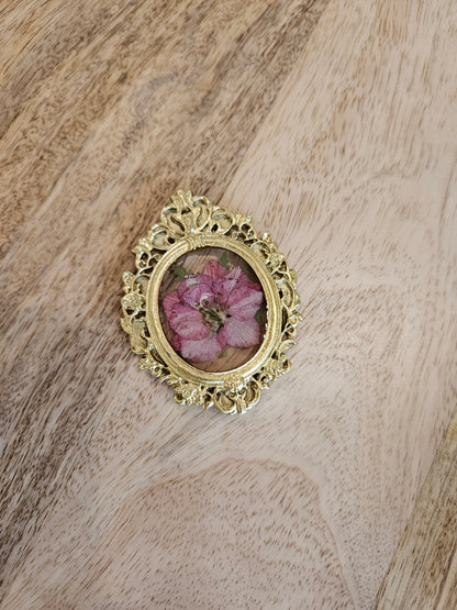Pressed Flower Magnet - 1