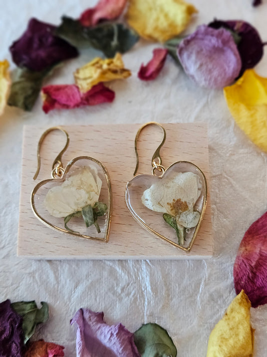 Pressed Flower Earrings - 20