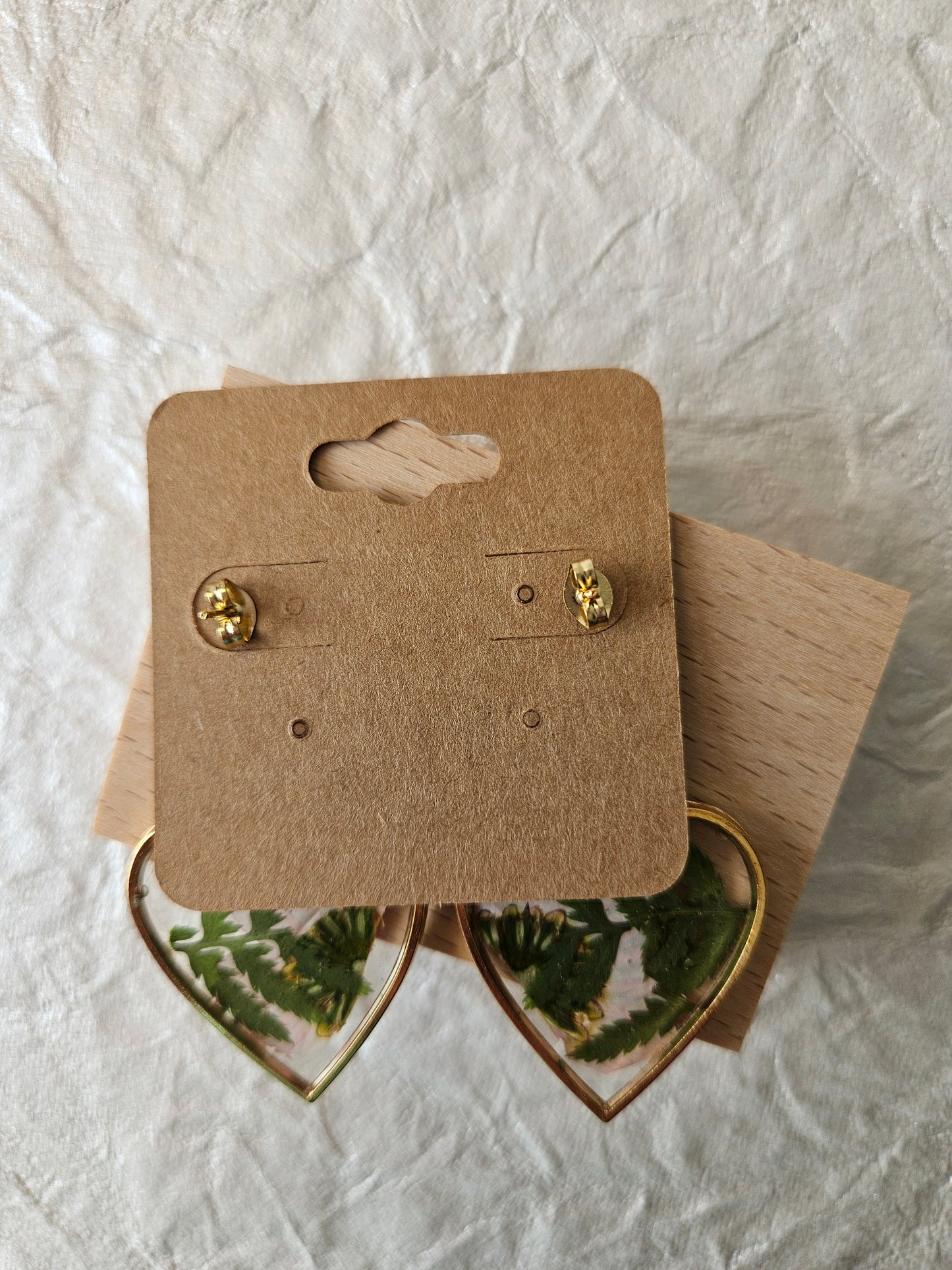 Pressed Flower Earrings - 28