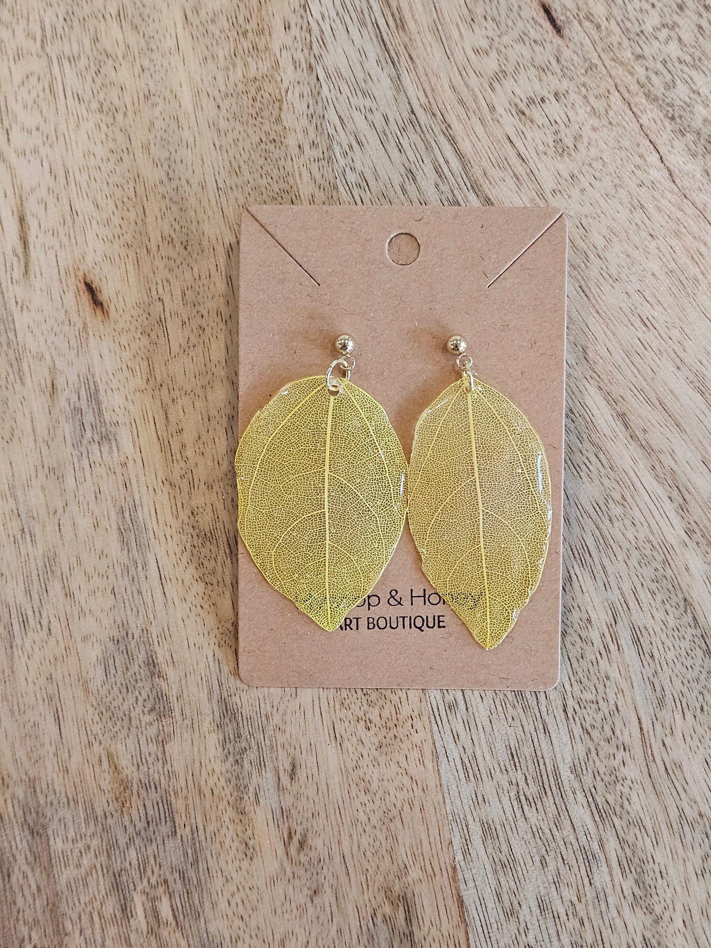 Pressed Flower Earrings - 15
