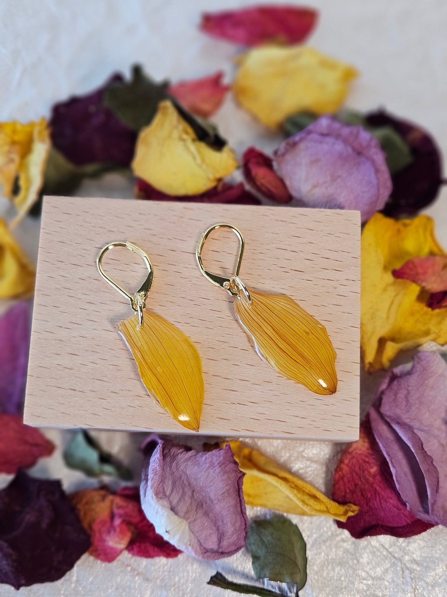 Pressed Flower Earrings - 7