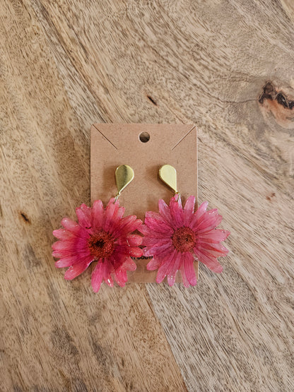 Pressed Flower Earrings - 8