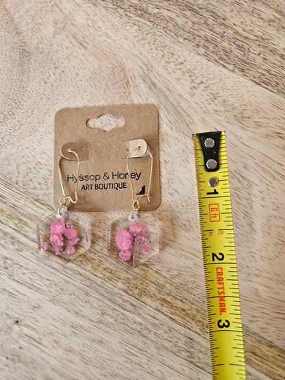 Pressed Flower Earrings - 9