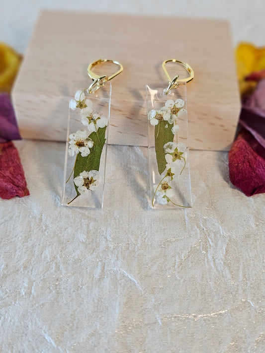 Pressed Flower Earrings - 1