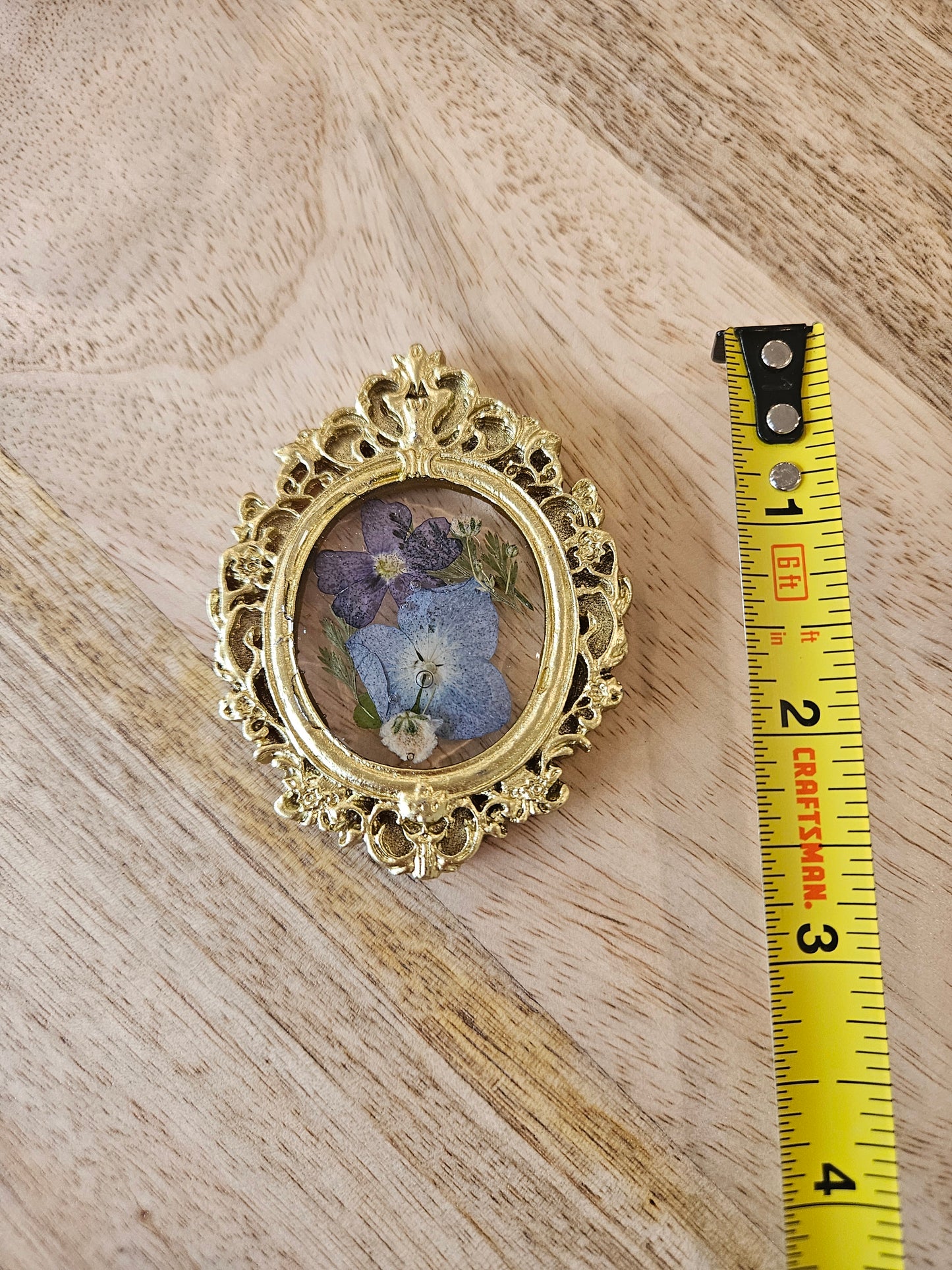 Pressed Flower Magnet - 3