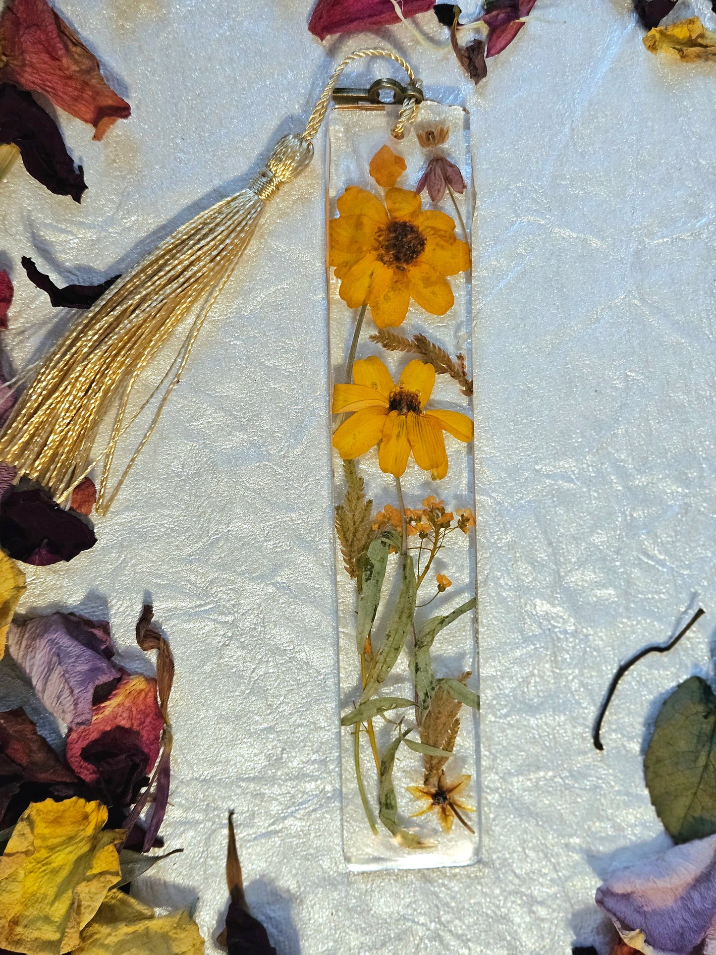 Pressed Flower Bookmark - 8