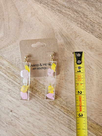 Pressed Flower Earrings - 7