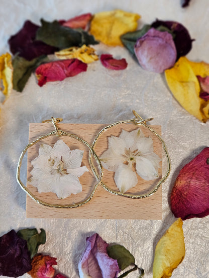 Pressed Flower Earrings - 12