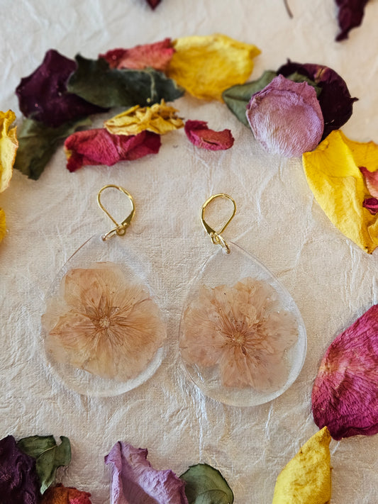 Pressed Flower Earrings - 17