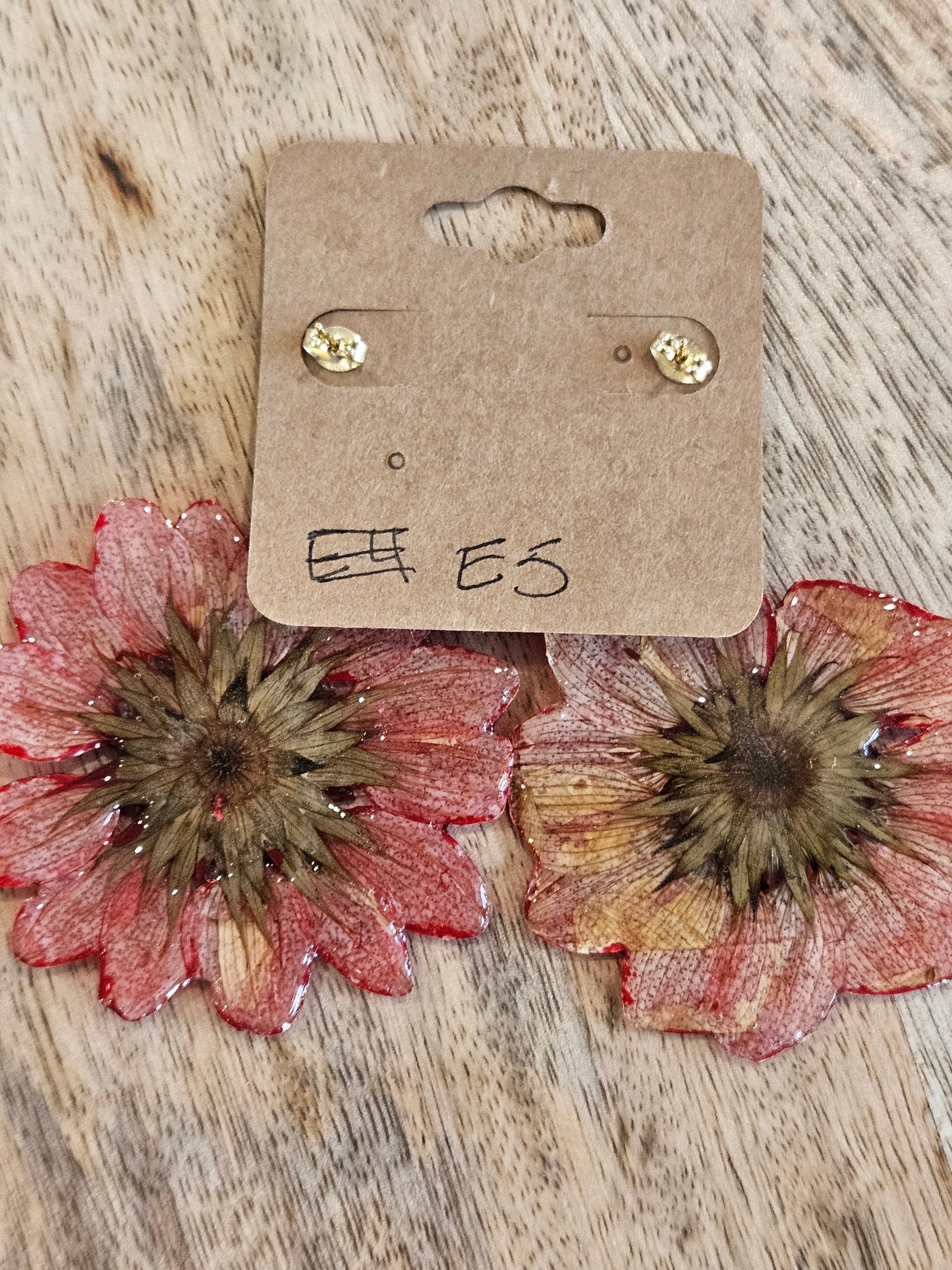Pressed Flower Earrings - 5