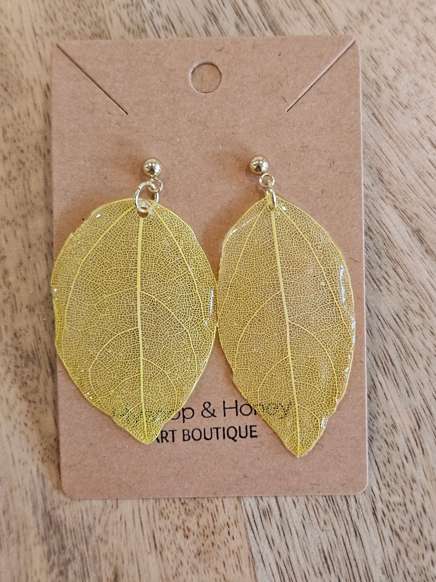Pressed Flower Earrings - 15