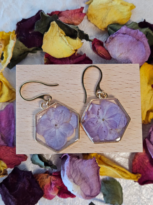 Pressed Flower Earrings - 10