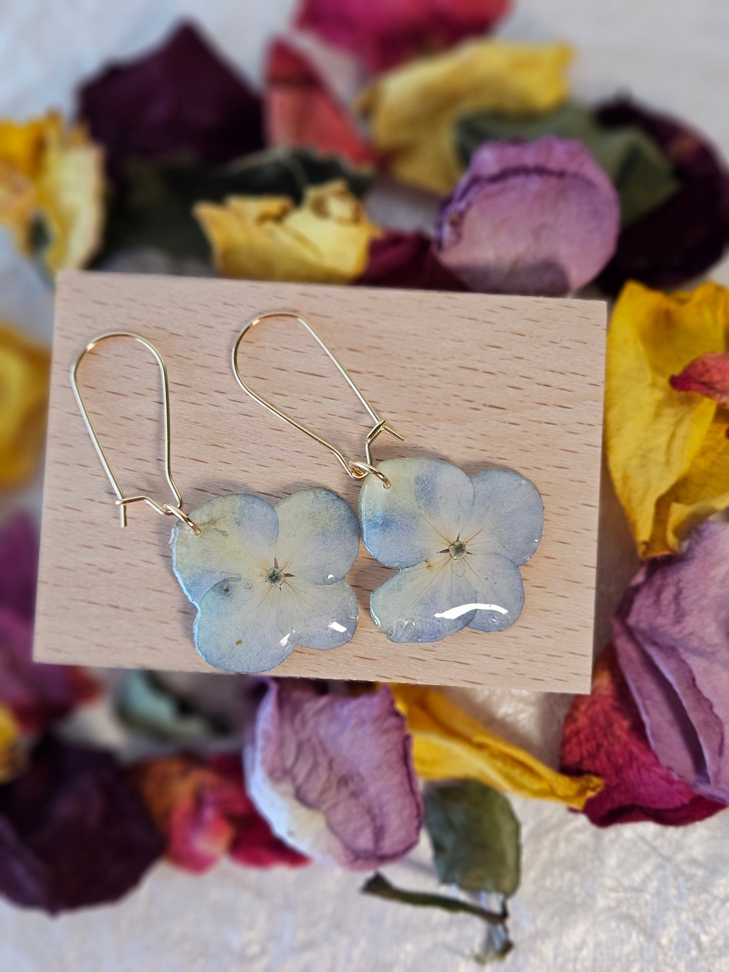 Pressed Flower Earrings - 2