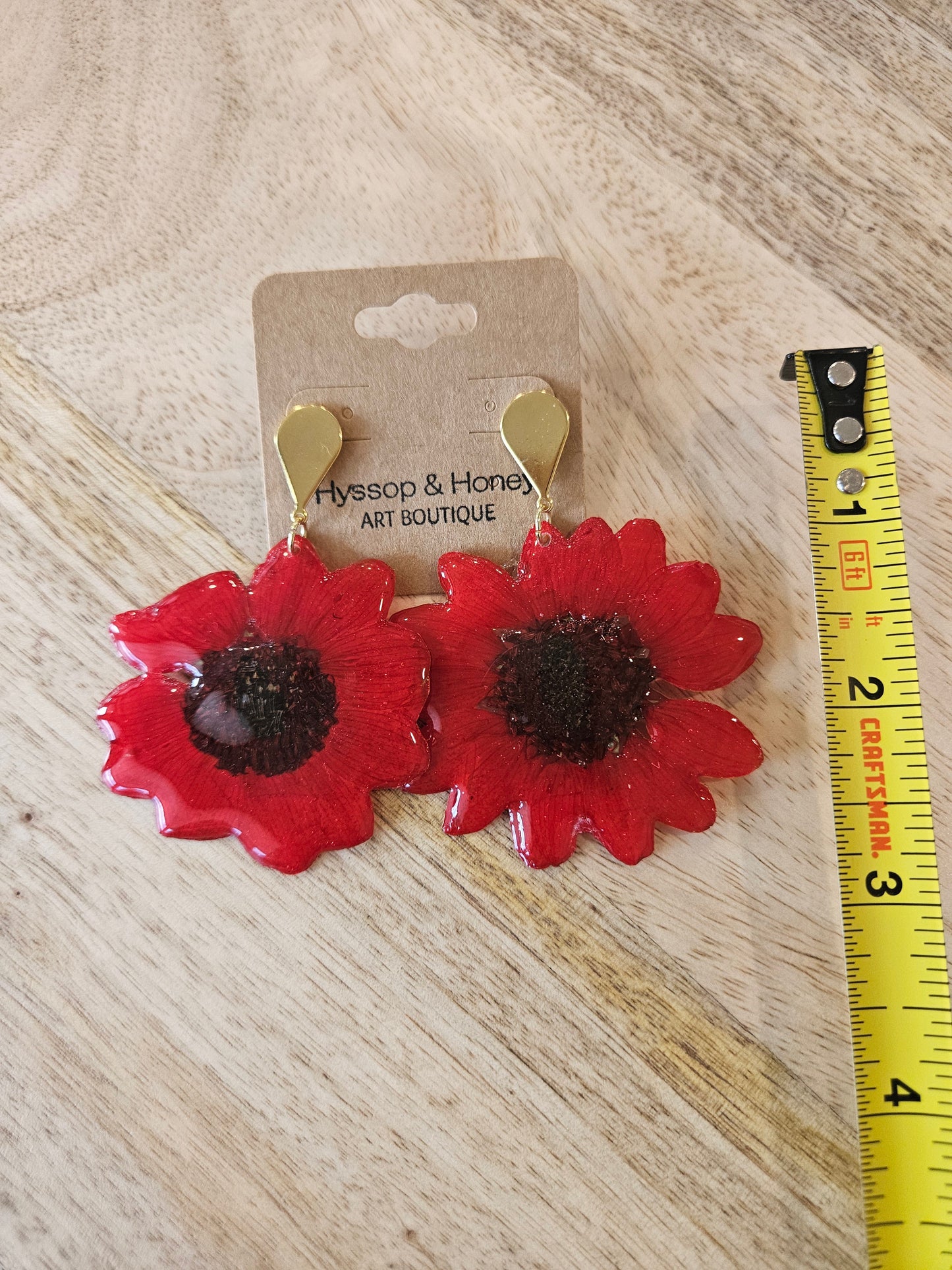 Pressed Flower Earrings - 5