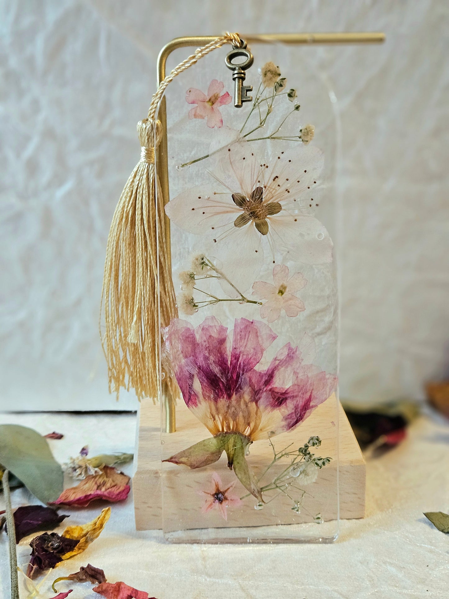 Pressed Flower Bookmark - 11