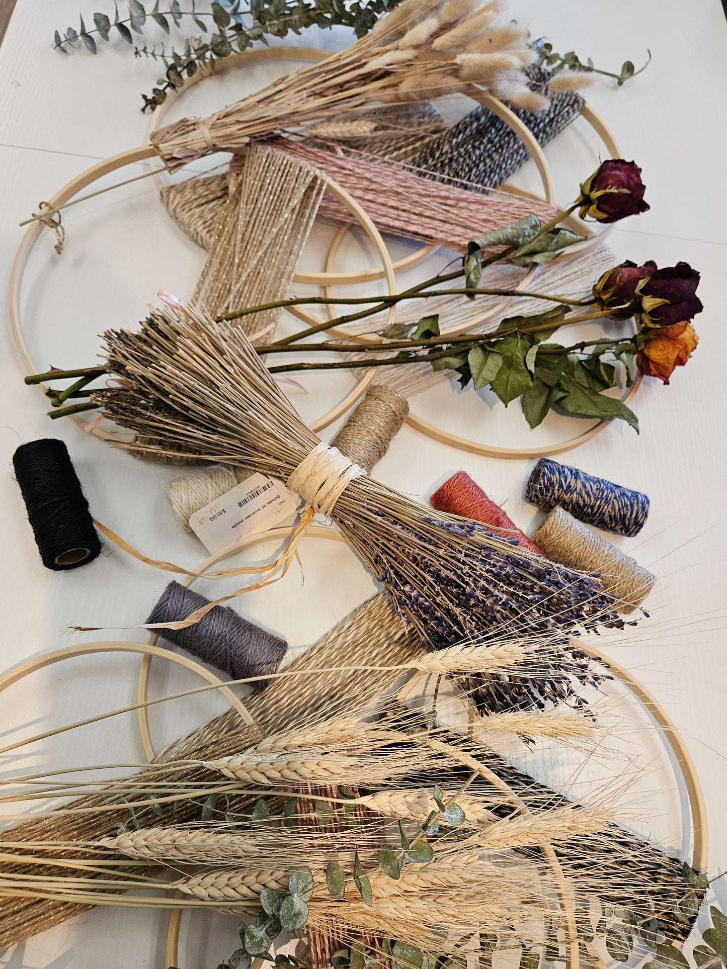 10.3.26 Dried Flower Wreaths Workshop