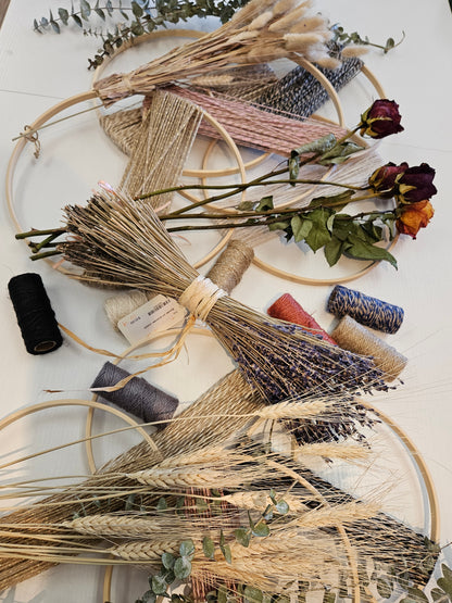 10.3.26 Dried Flower Wreaths Workshop