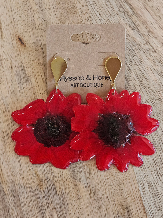 Pressed Flower Earrings - 5