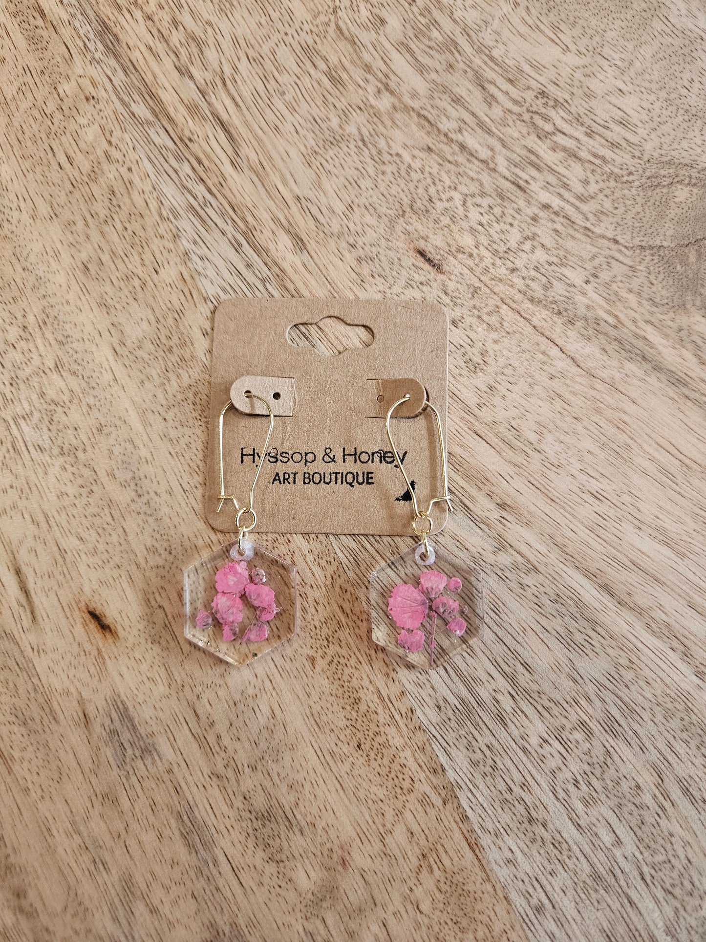 Pressed Flower Earrings - 9