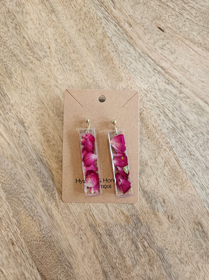 Pressed Flower Earrings - 16