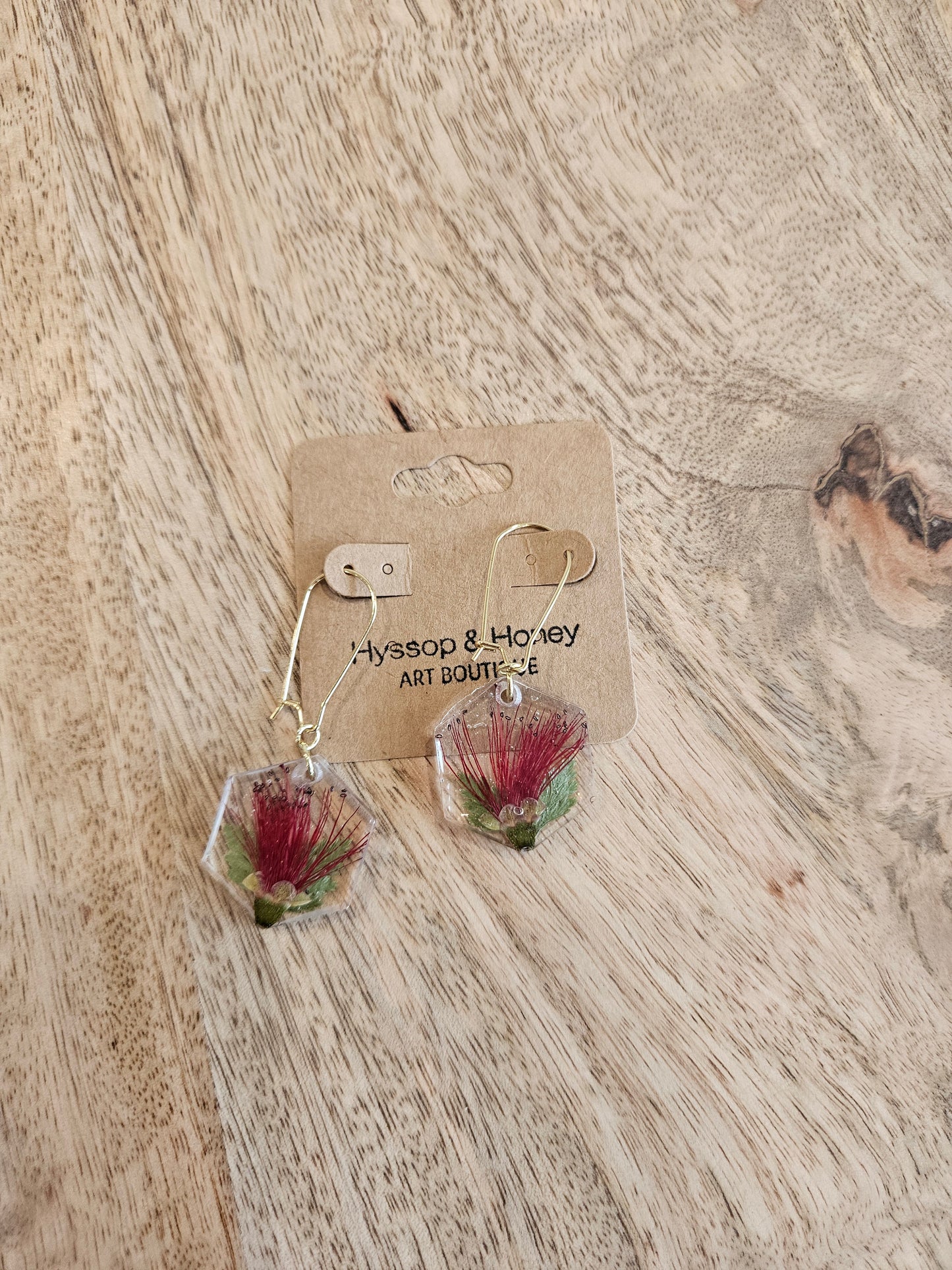 Pressed Flower Earrings - 13
