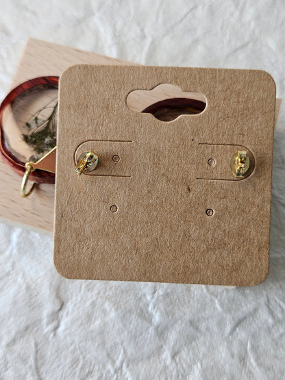 Pressed Flower Earrings - 11