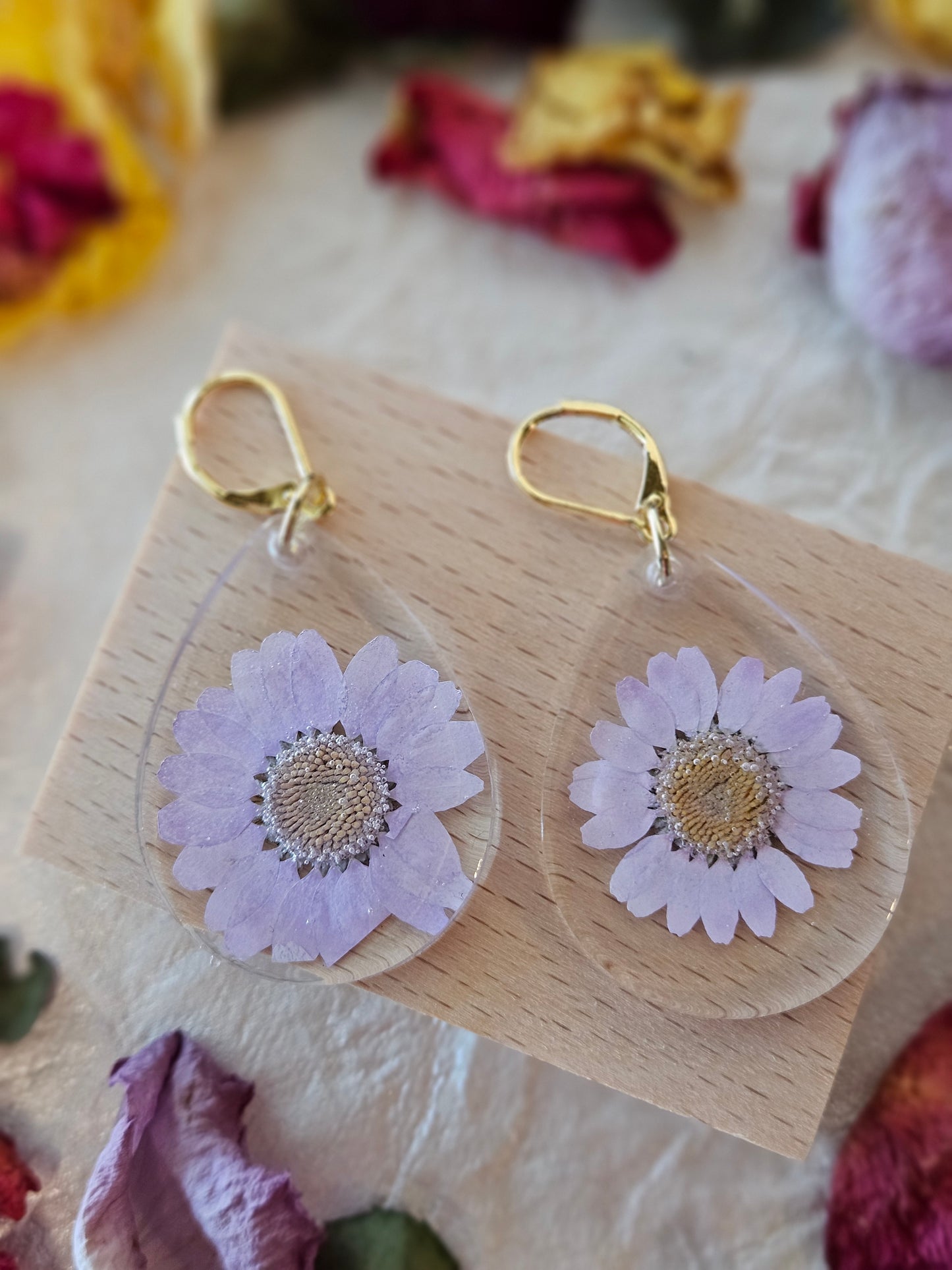 Pressed Flower Earrings - 23