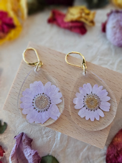 Pressed Flower Earrings - 23