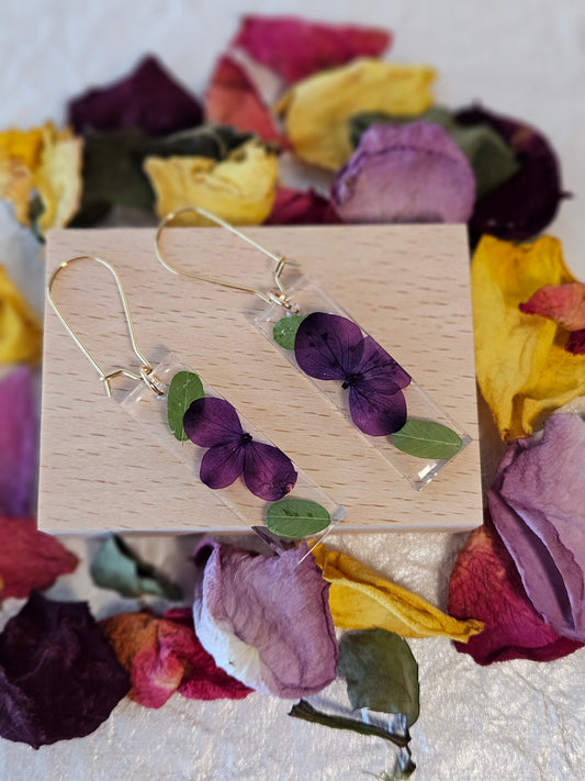 Pressed Flower Earrings - 5