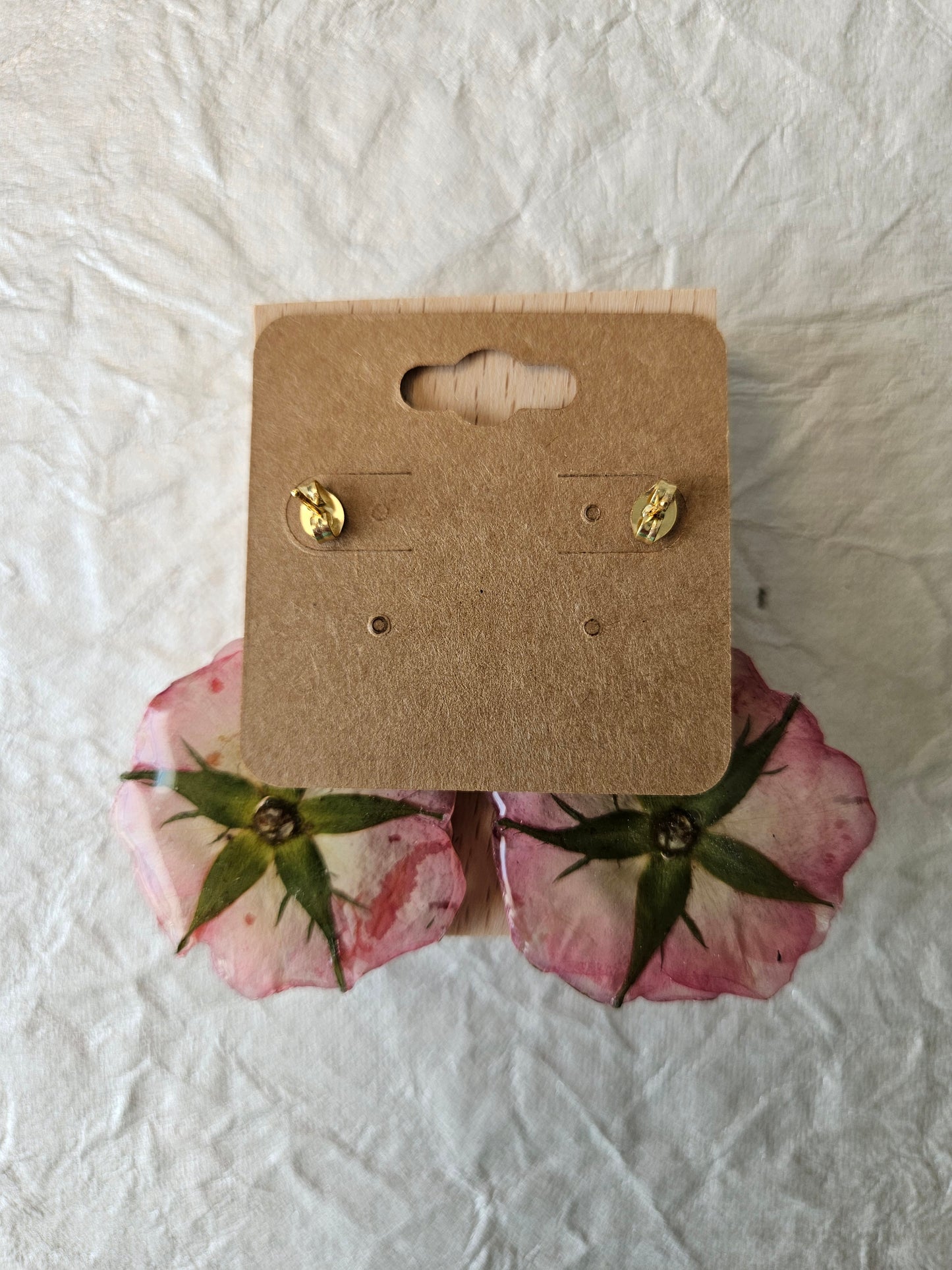 Pressed Flower Earrings - 1