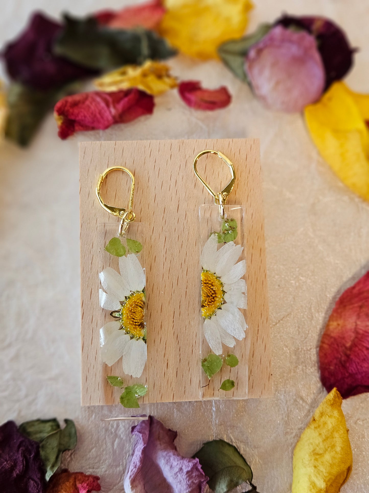 Pressed Flower Earrings - 15