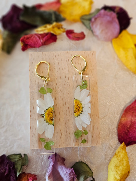 Pressed Flower Earrings - 15