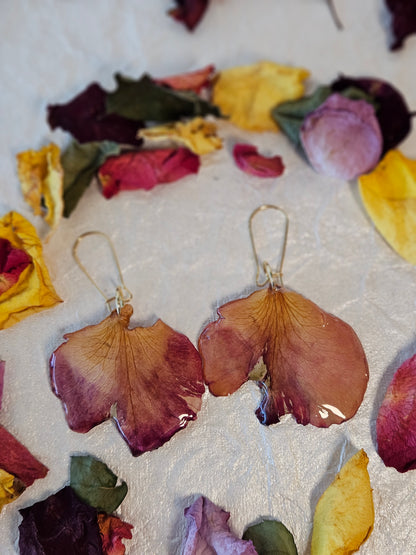Pressed Flower Earrings - 11