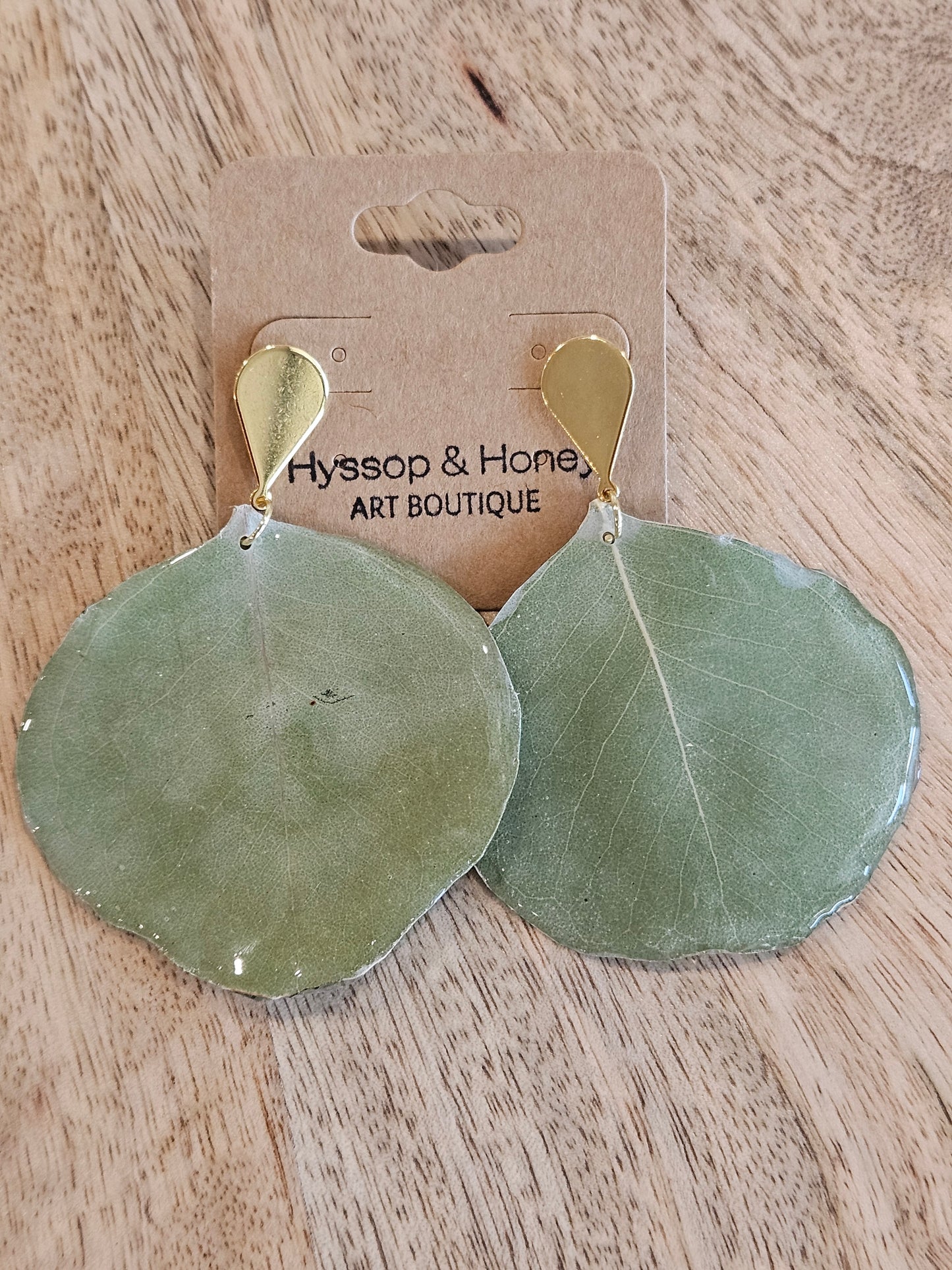 Pressed Flower Earrings - 2